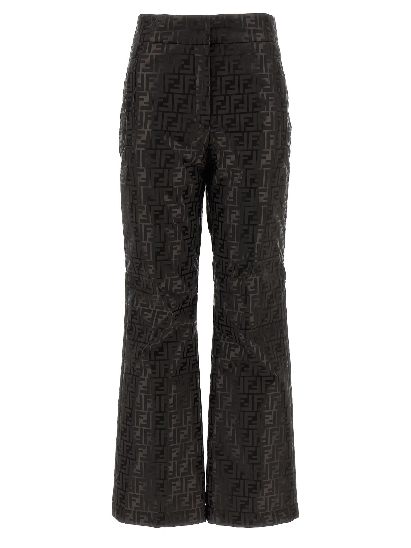 Fendi Women Ski Pants In Brown