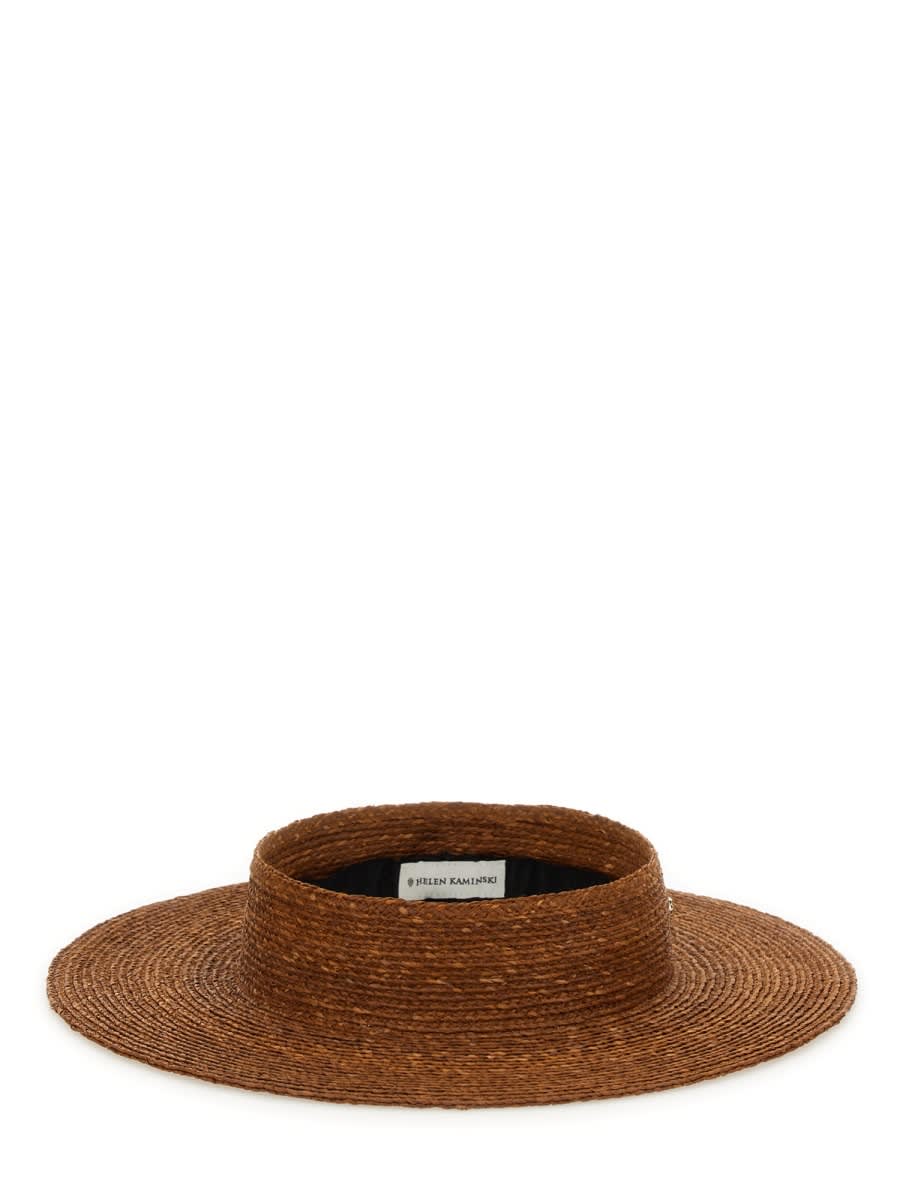 Helen Kaminski Rani Raffia Wide-brim Hat In Brown