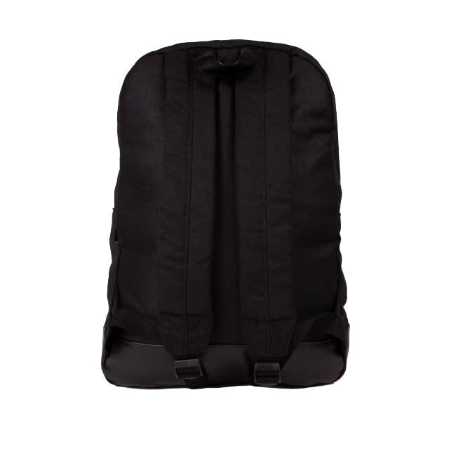 Shop Mc2 Saint Barth Black Canvas Backpack