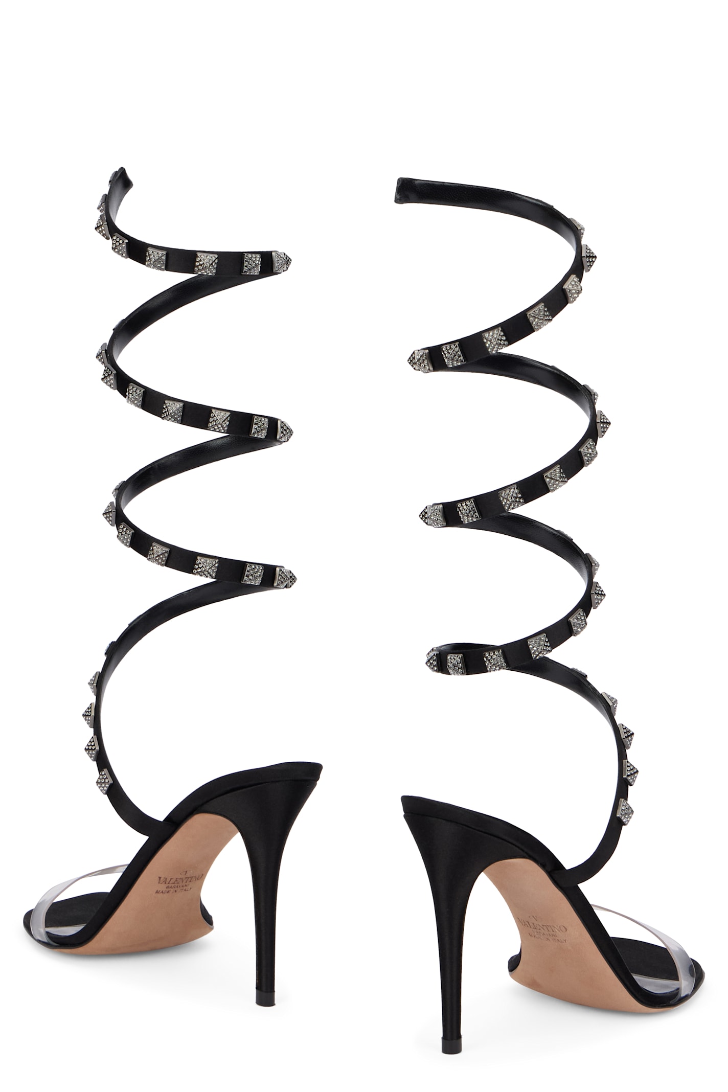 Valentino Elegant High-heeled Versatile Sandal In Multi