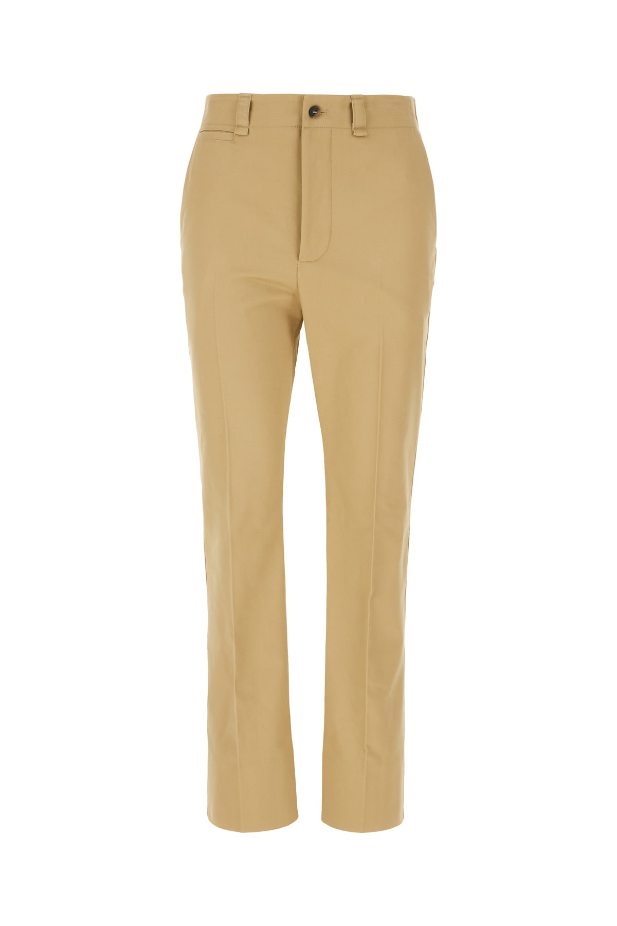 Saint Laurent Beige Cotton Pants