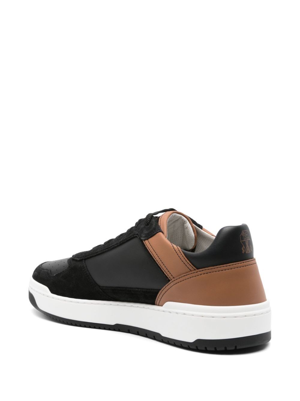 Shop Brunello Cucinelli Classic Sneakers In Black