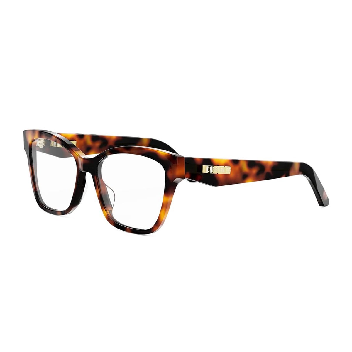 Dior Co S4i 2600 Havana Lucido Glasses In Brown