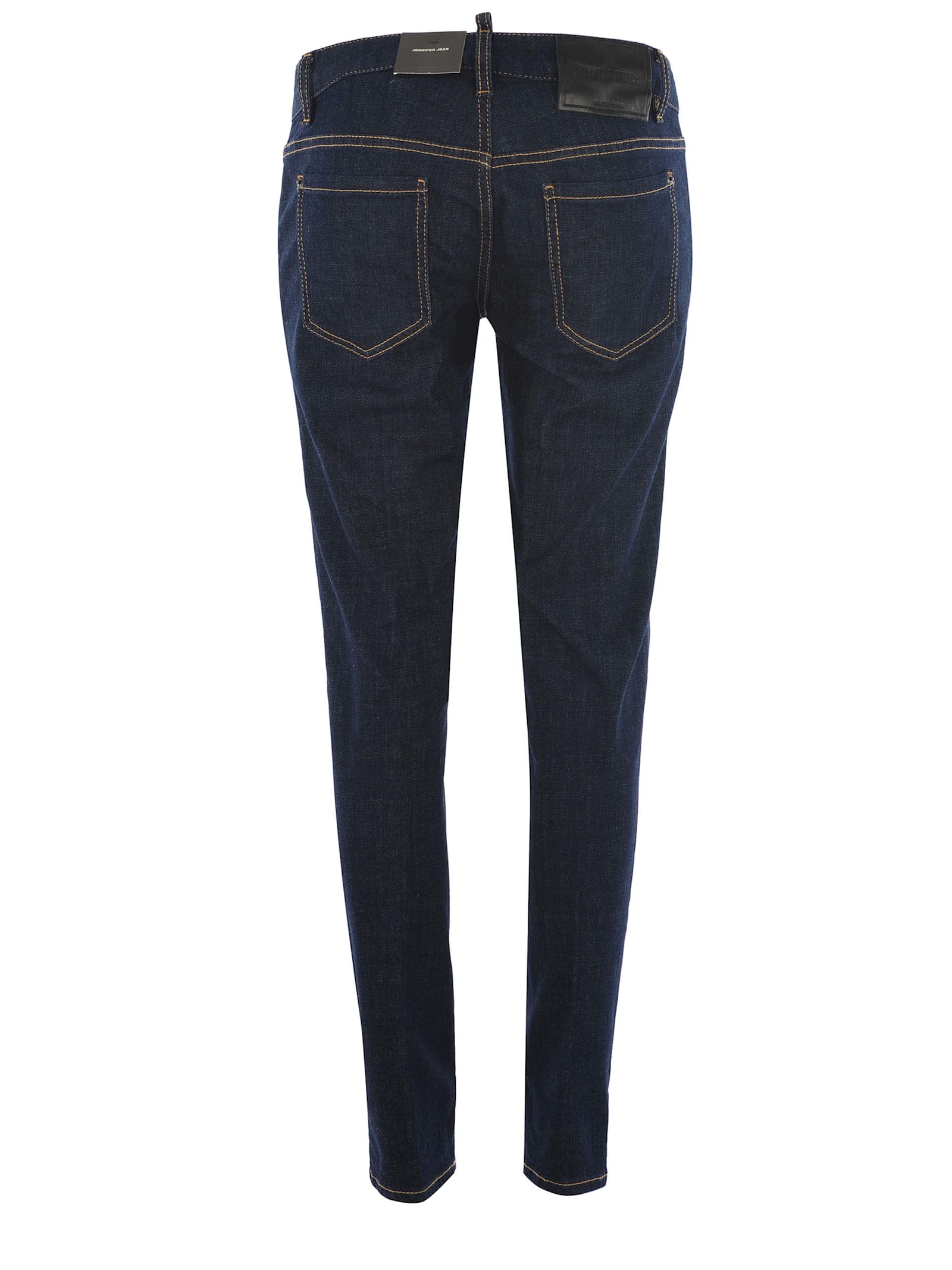 Dsquared2 Jeans Jennifer In Denim In Navy Blue