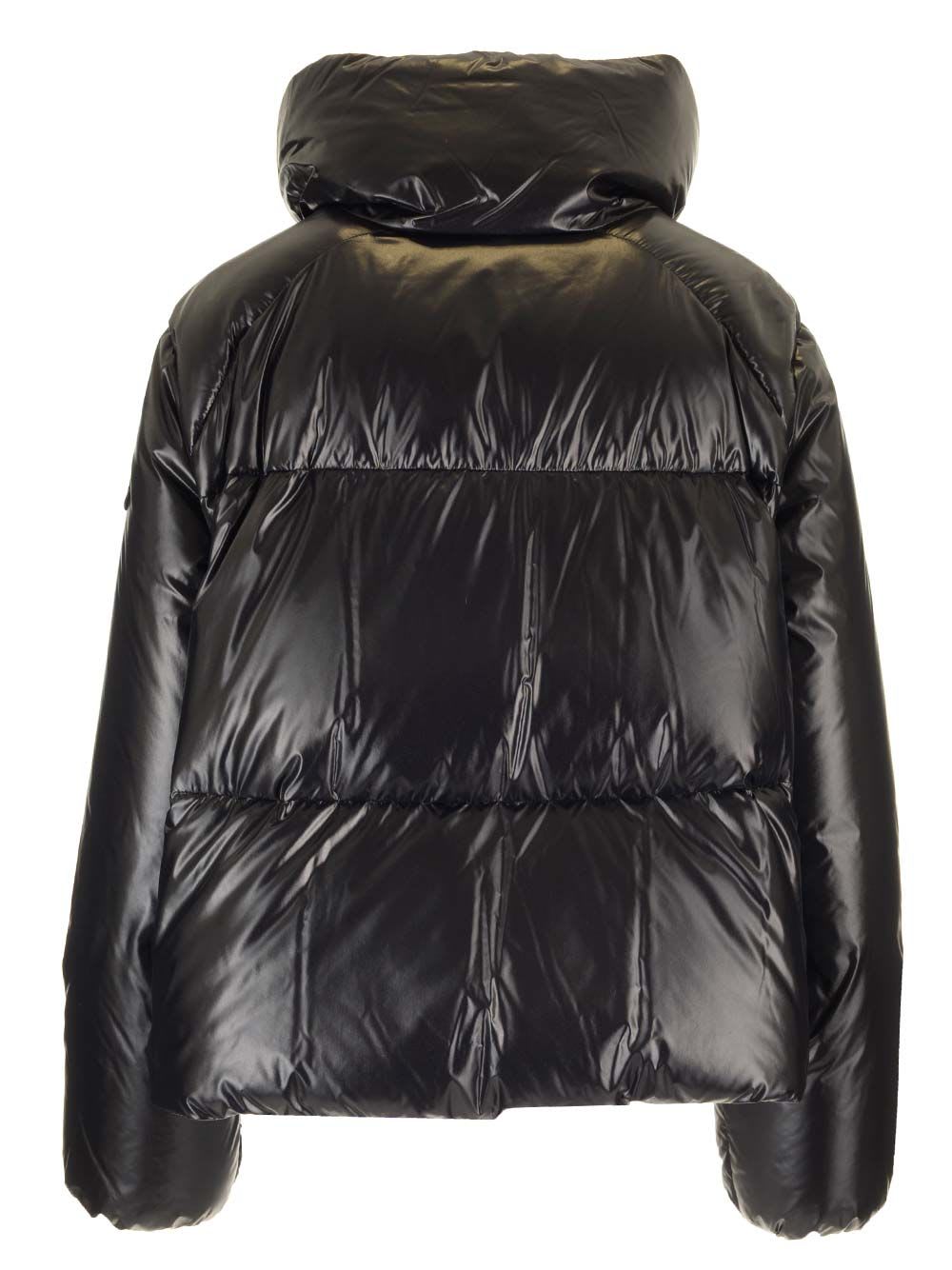 Shop Moncler Breteuil Padded Down Jacket In Black