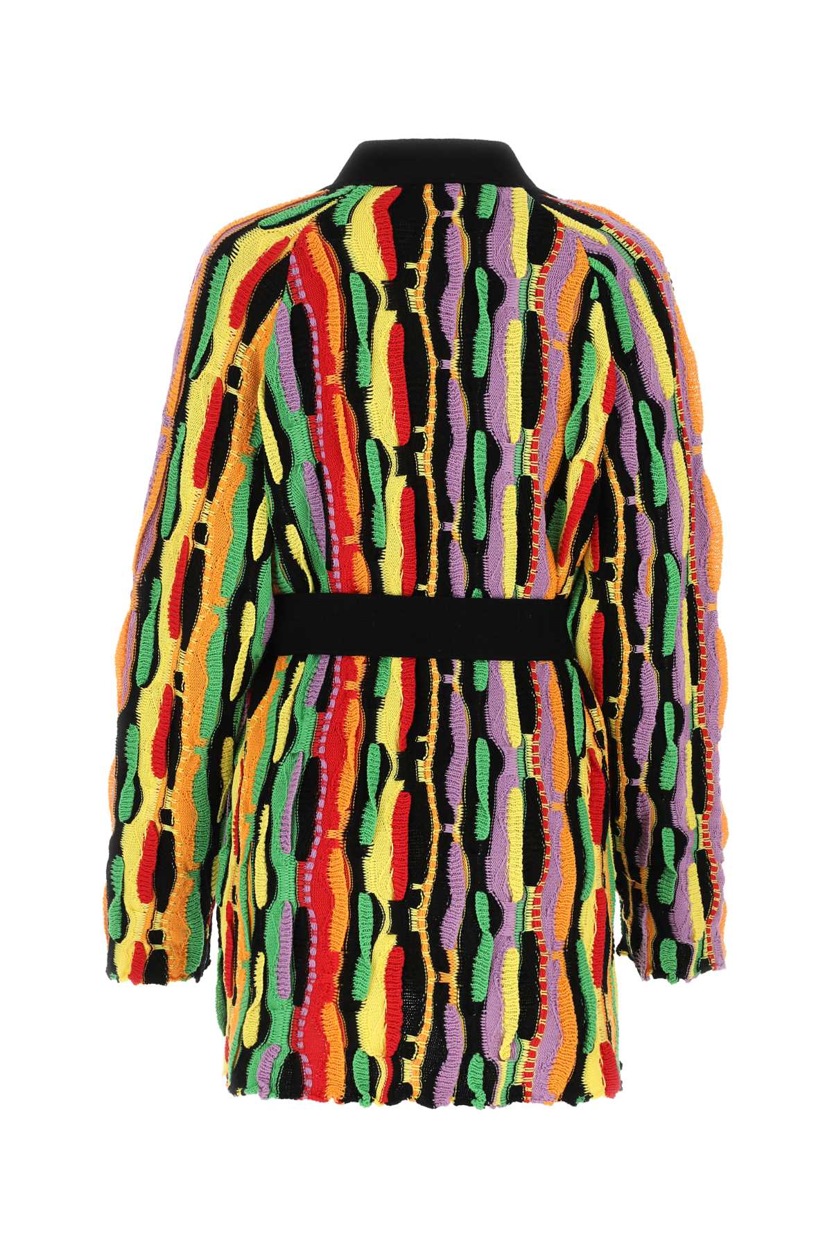 Msgm Multicolor Cotton Cardigan In 99