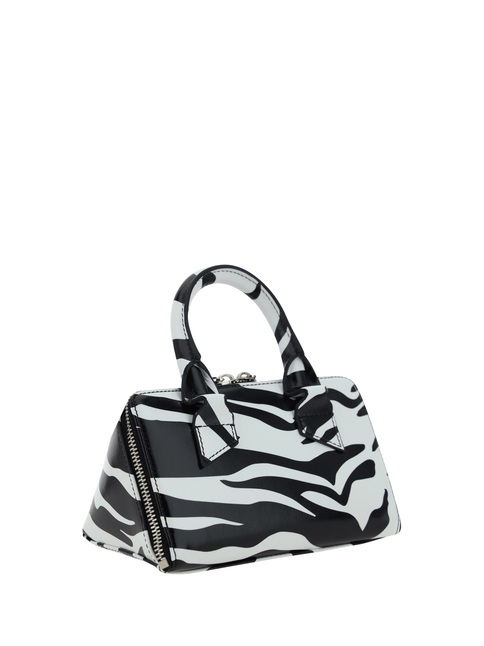 Shop Attico Friday Handbag In White