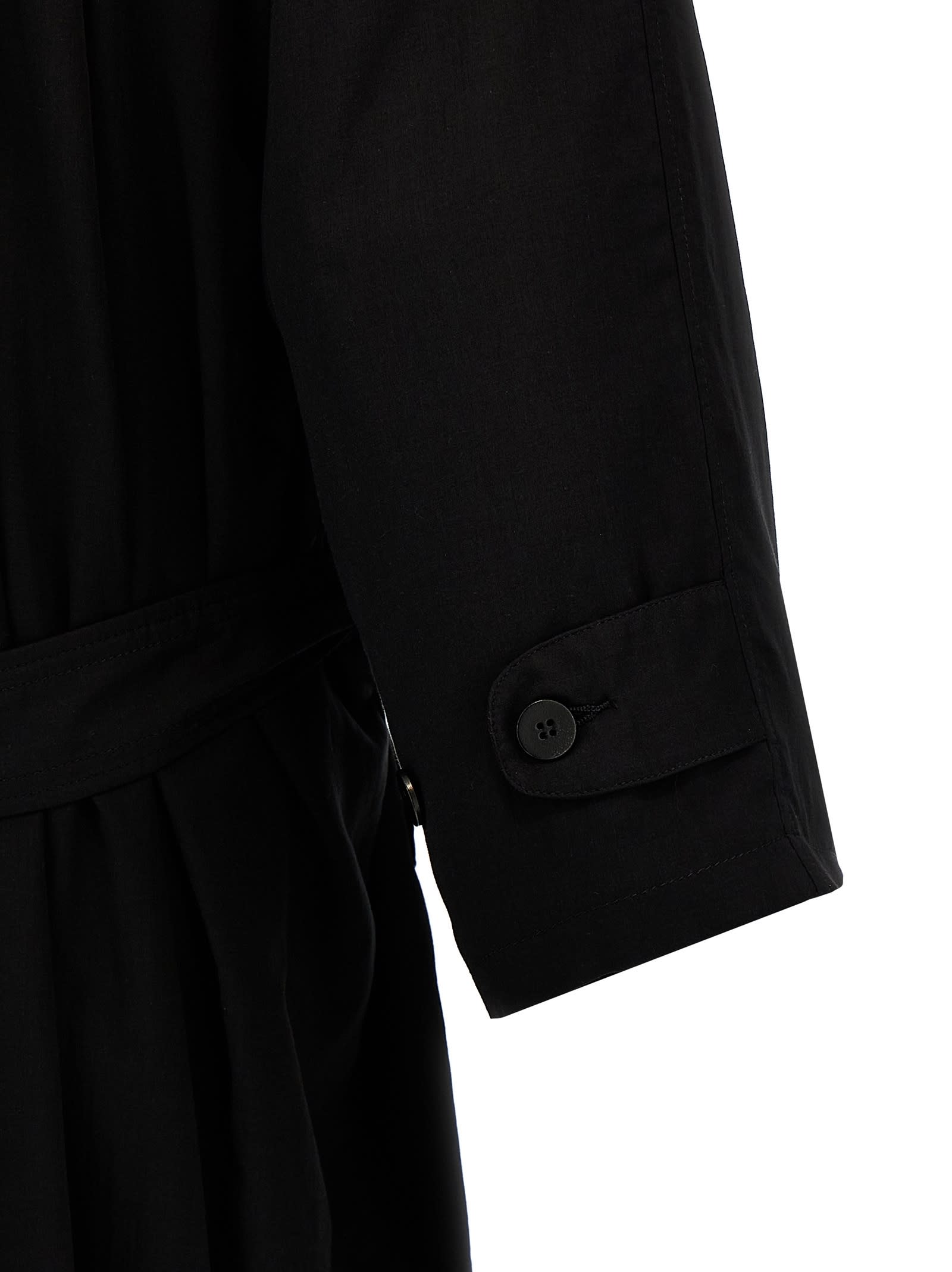 Magliano Black La Sapienza Coat In Black