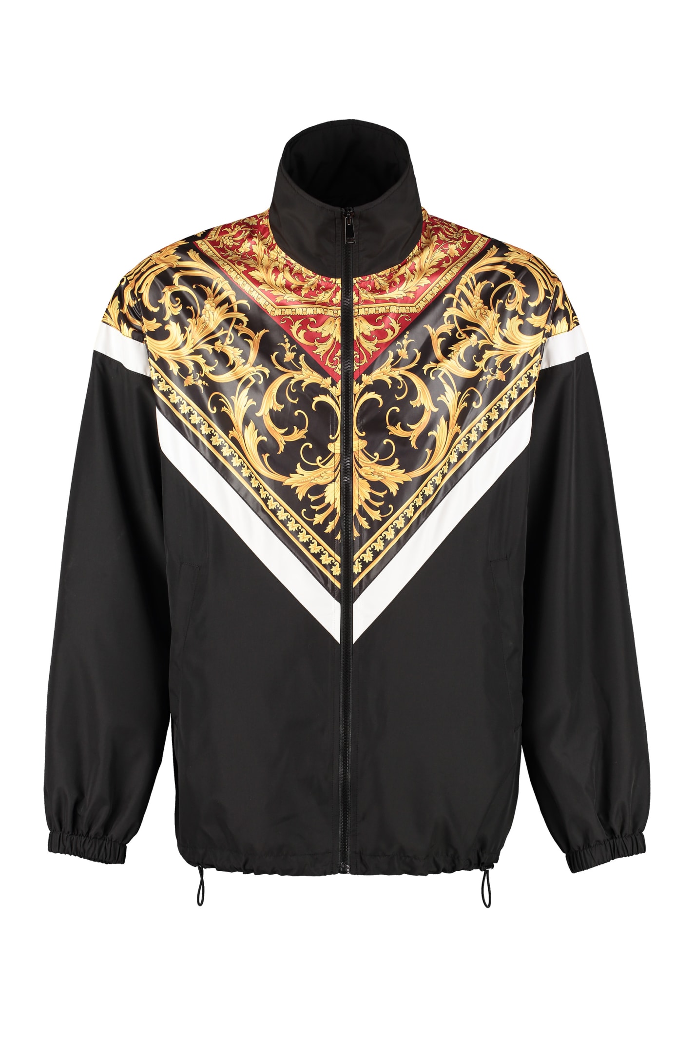 VERSACE TECHNO NYLON JACKET,11206843
