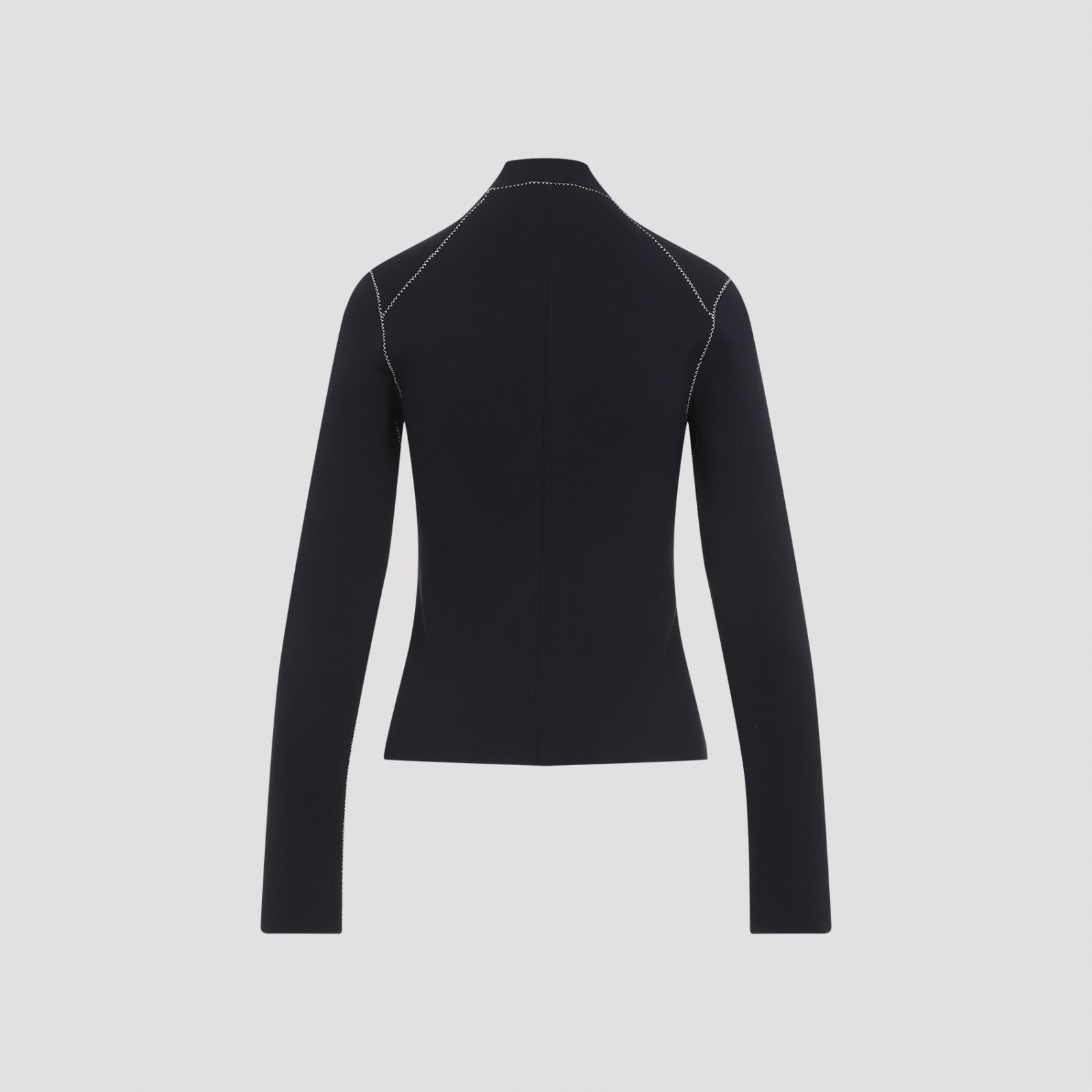 Shop Giorgio Armani Blazer In Blu Galassia