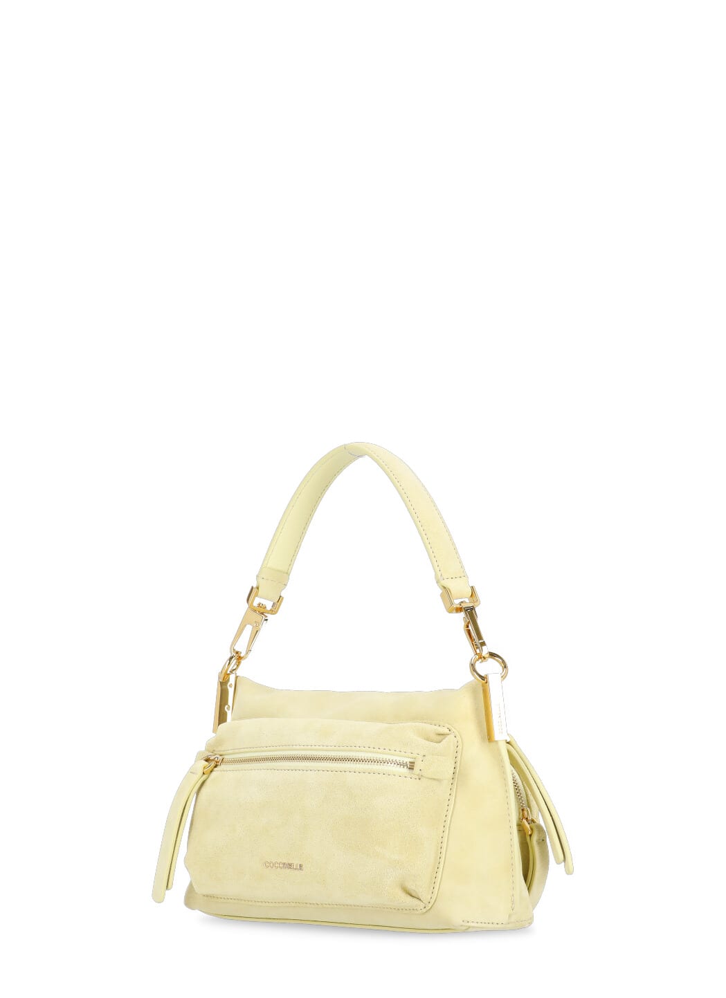 Shop Coccinelle Hyle Hand Bag In Yellow