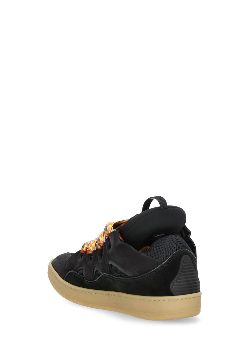 Shop Lanvin Curb Skate Sneakers In Nero