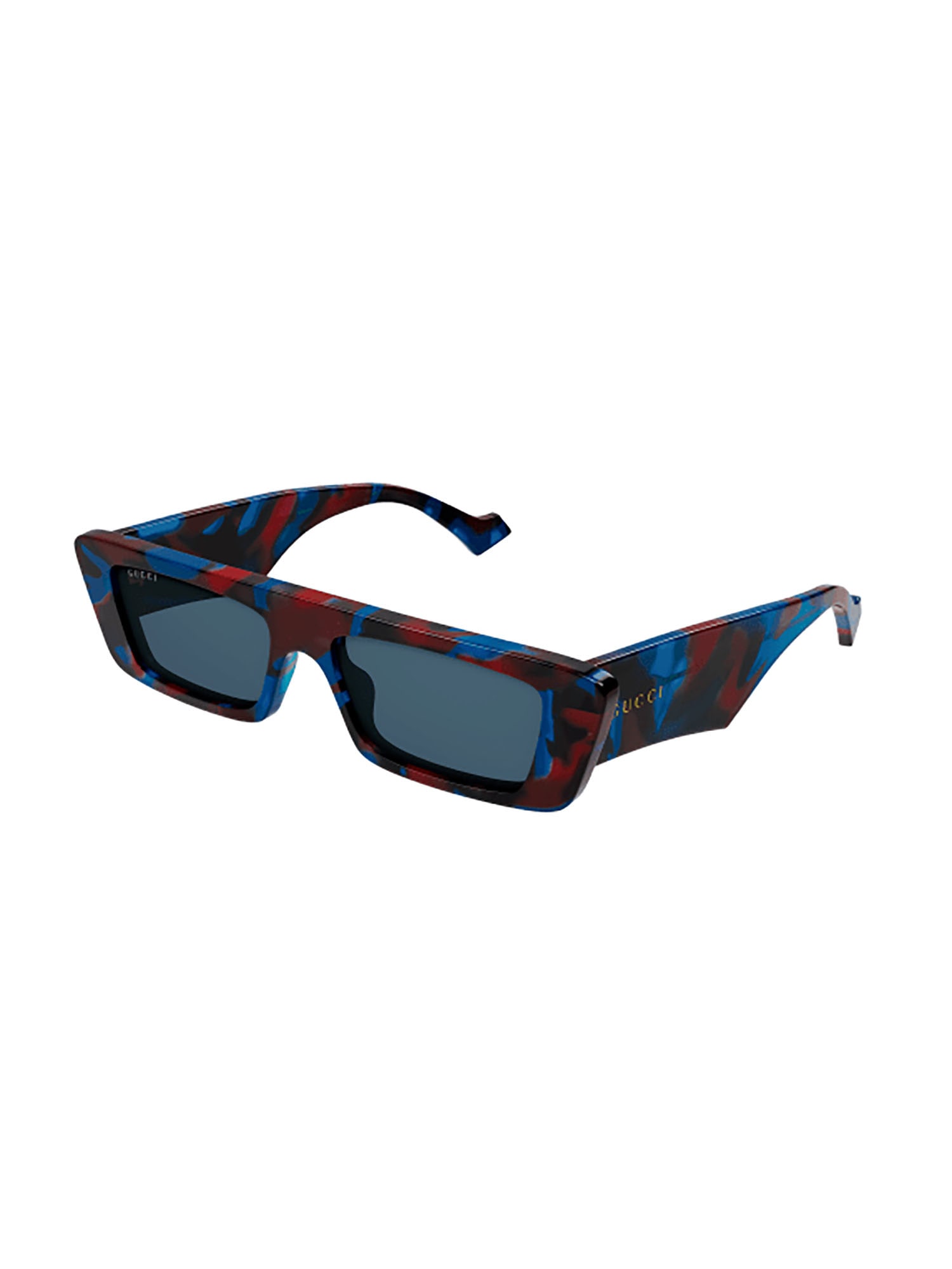 Shop Gucci Gg1331s Sunglasses In Havana Havana Blue