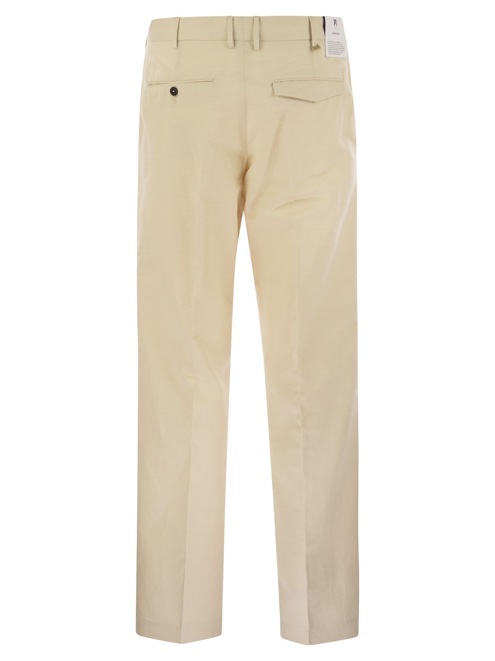 Pt Torino Michael Trousers In Light Beige