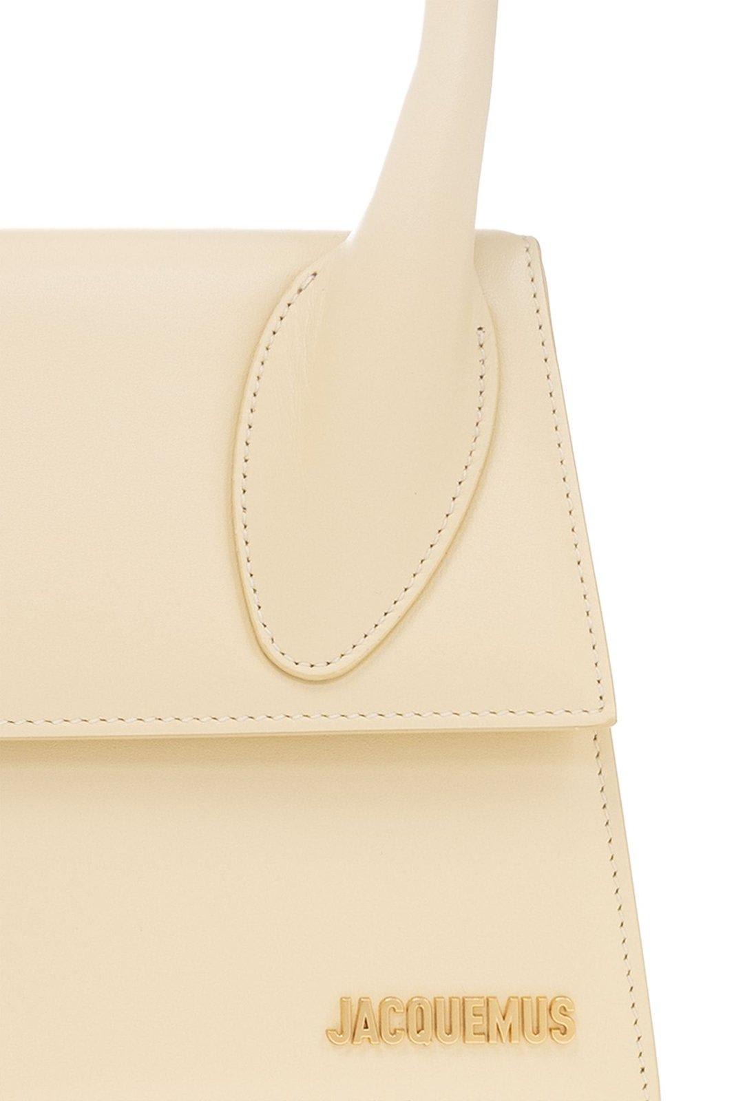 Shop Jacquemus Le Grand Chiquito Tote Bag In Ivory