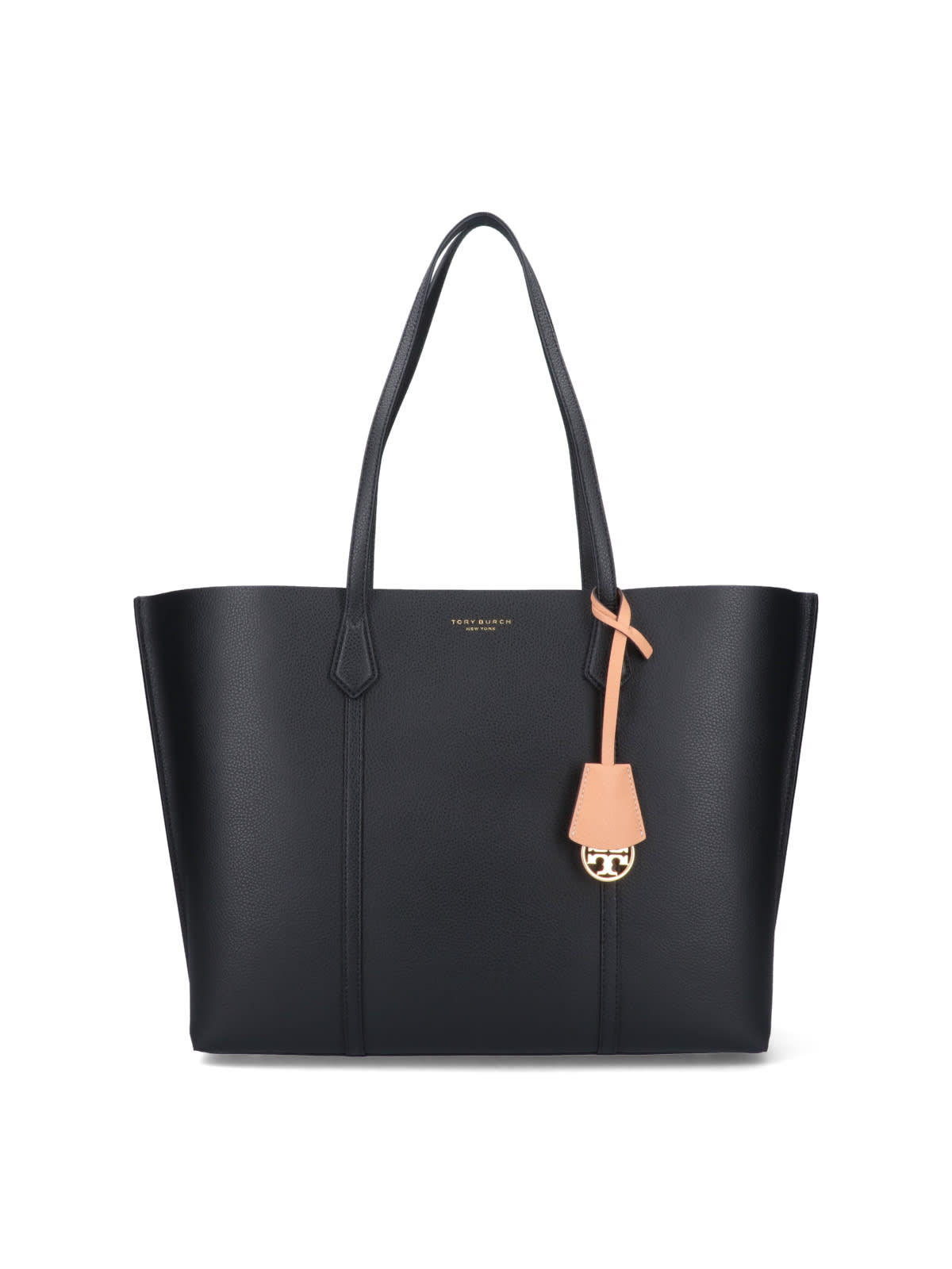 Shop Tory Burch Perry Tote Bag In Black