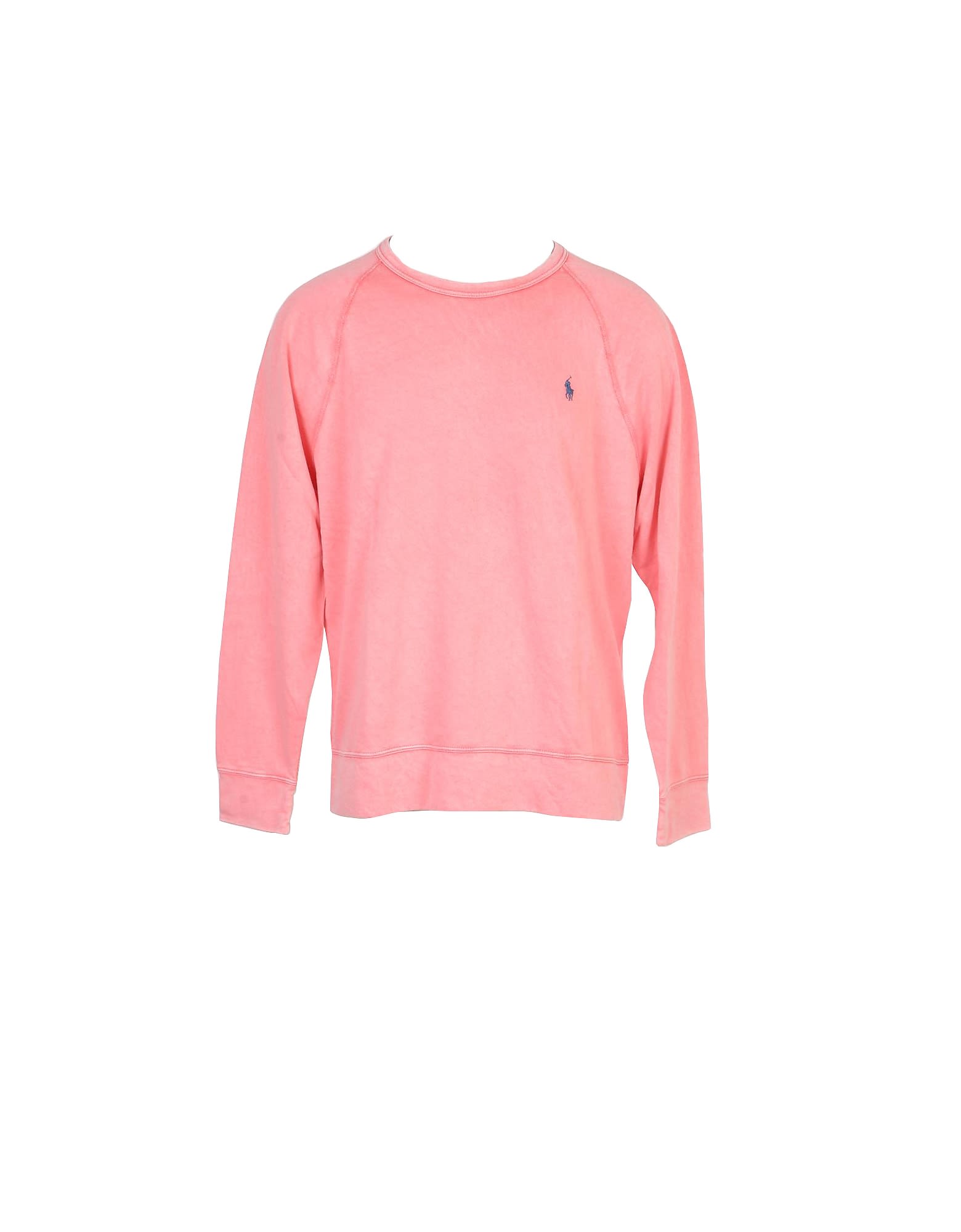 Ralph Lauren Salmon Pink Cotton Mens Sweatshirt
