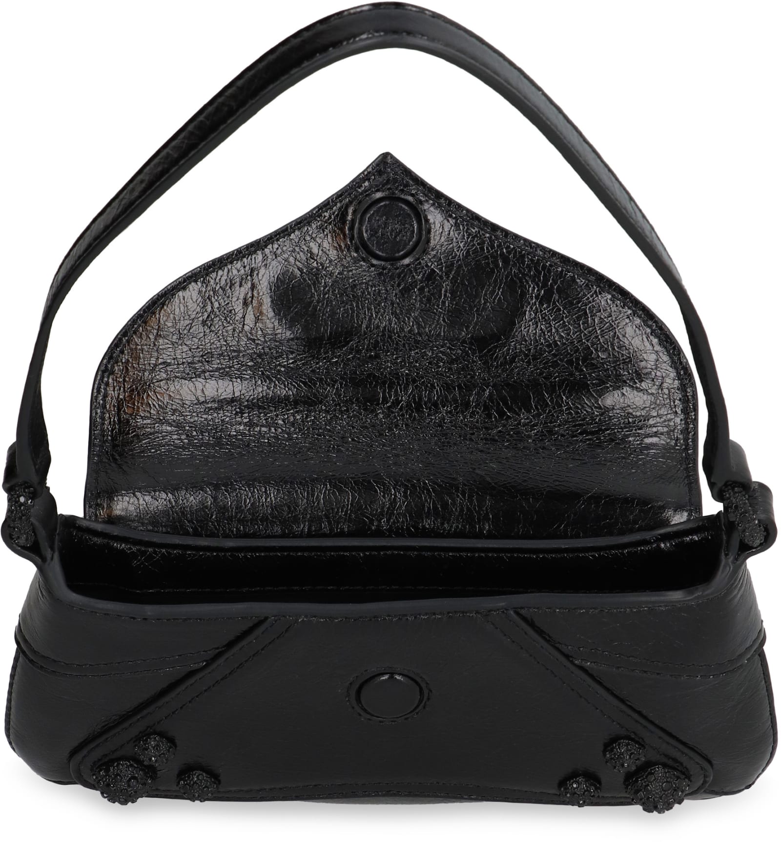 Shop Pinko Baby 520 Bag Leather Bag In Black