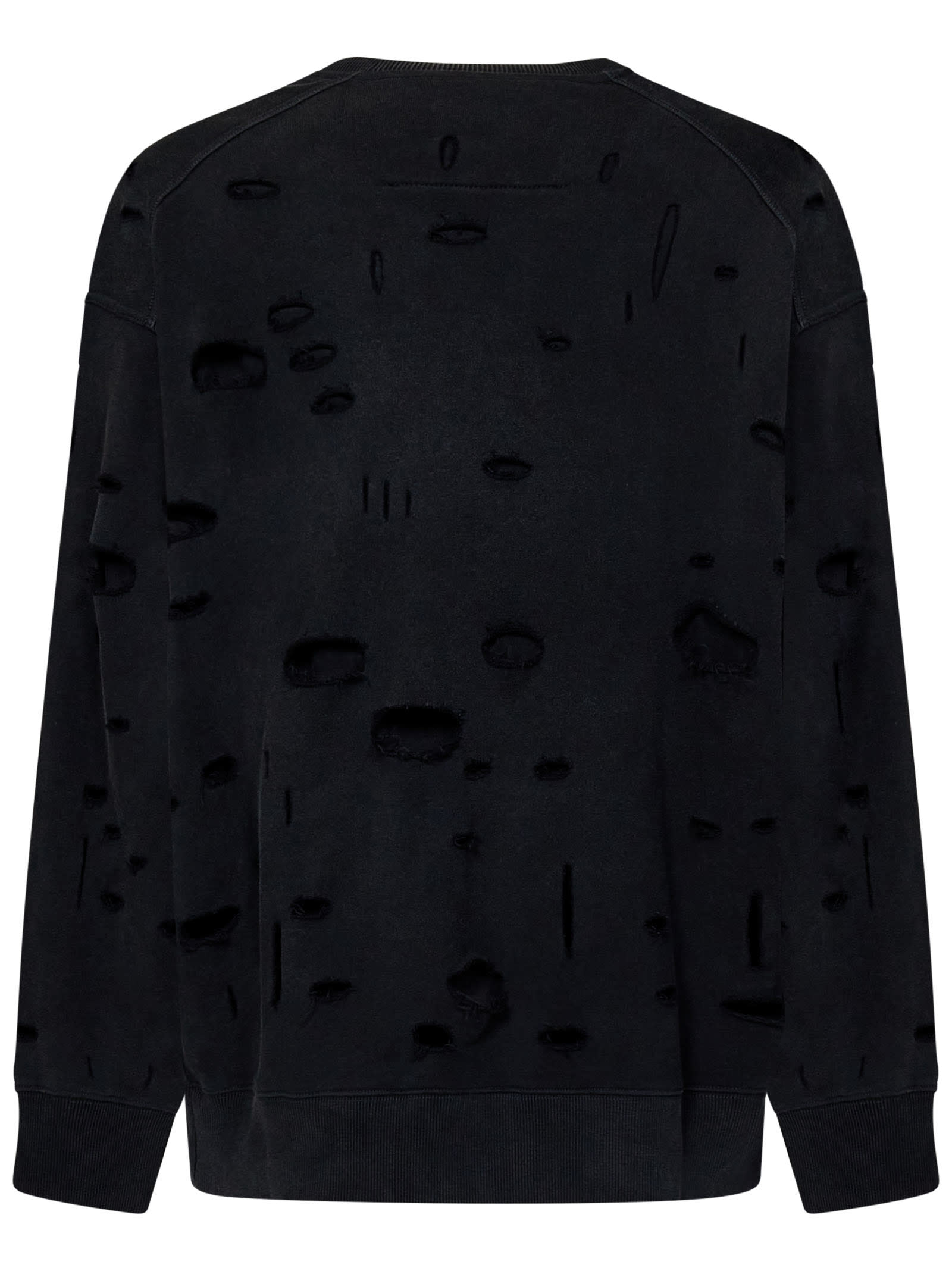 Shop Givenchy Archetype Sweatshirt In Nero