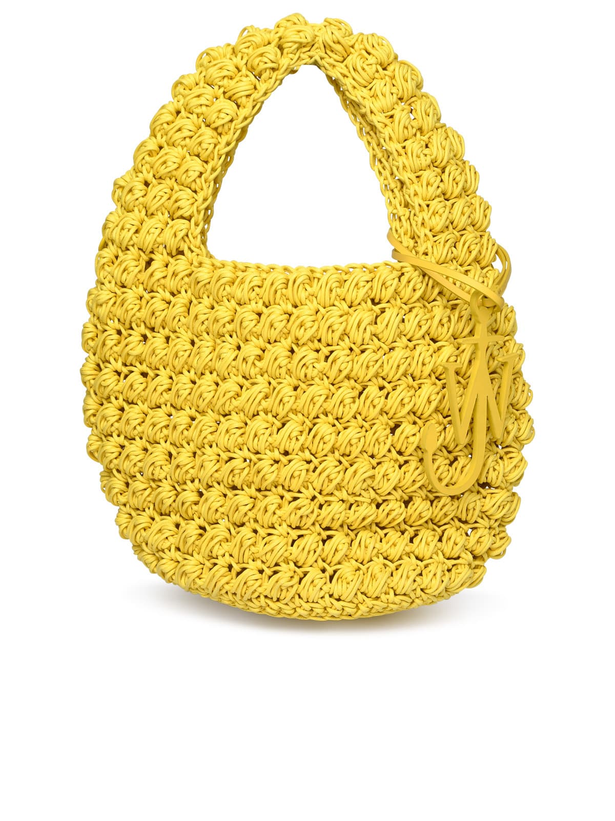 Shop Jw Anderson Yellow Woven Bag