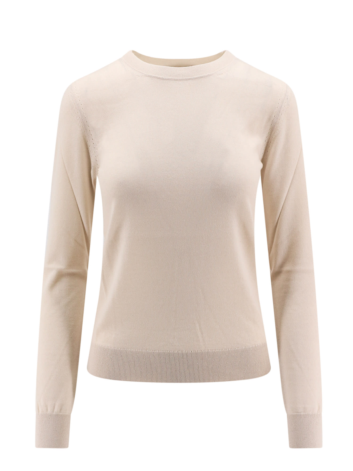 Shop Loro Piana Sweater In Tapioca