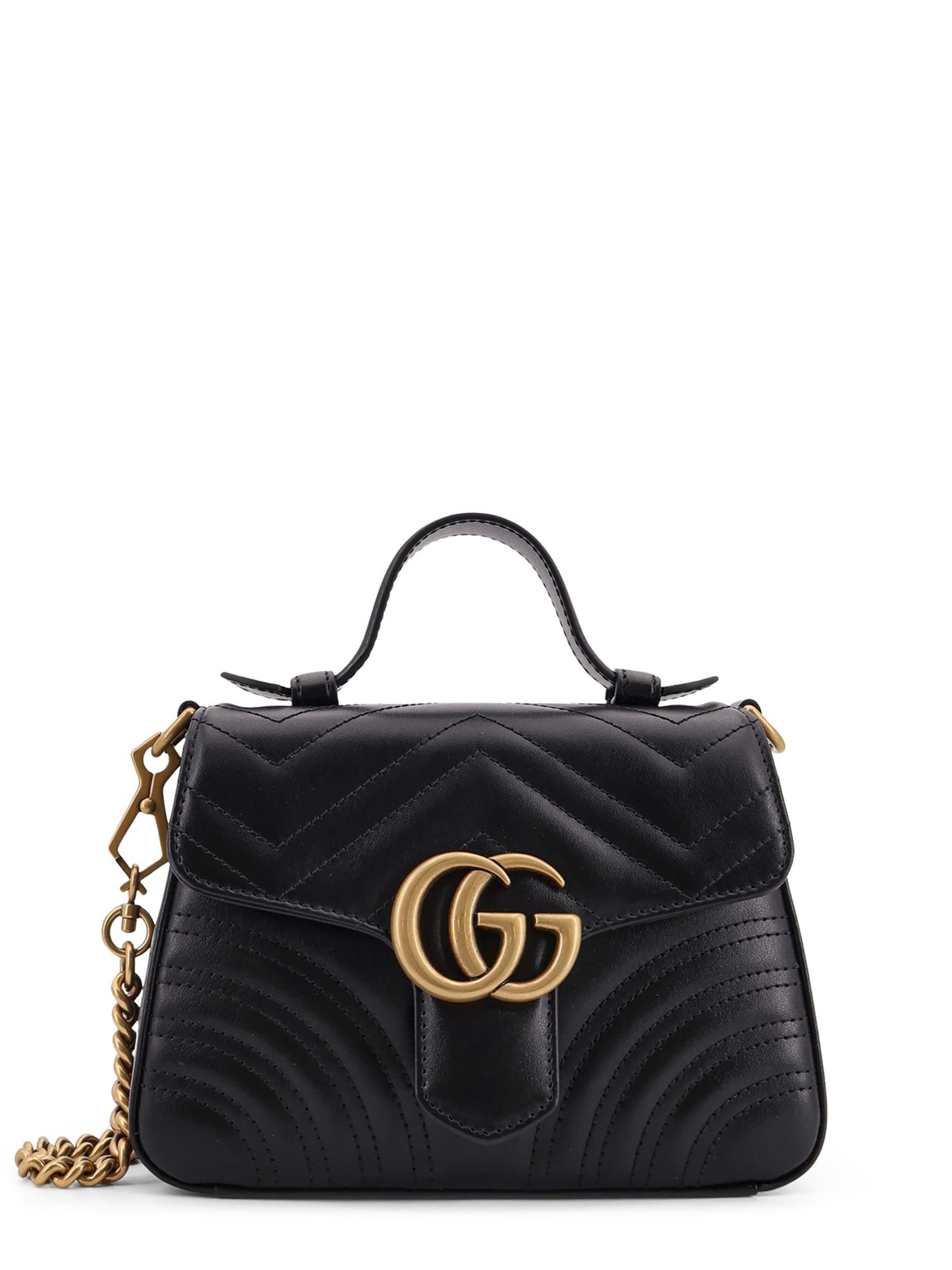 Gg Marmont Matelassé Leather Shoulder Bag