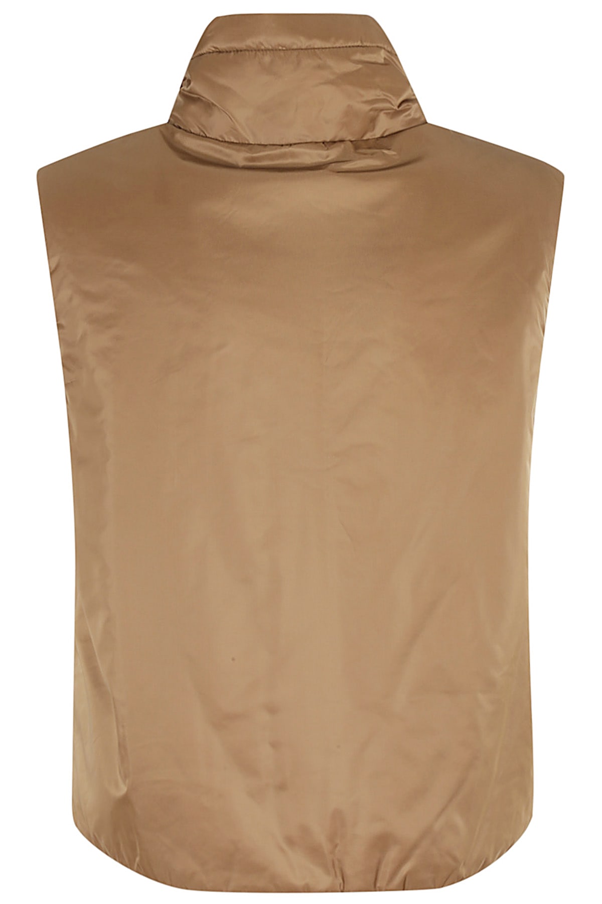 Shop Max Mara The Cube Greenvest In Caramel