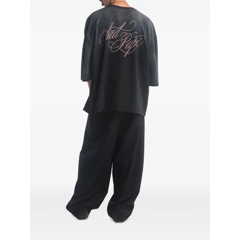 Willy Chavarria T-shirt In Black