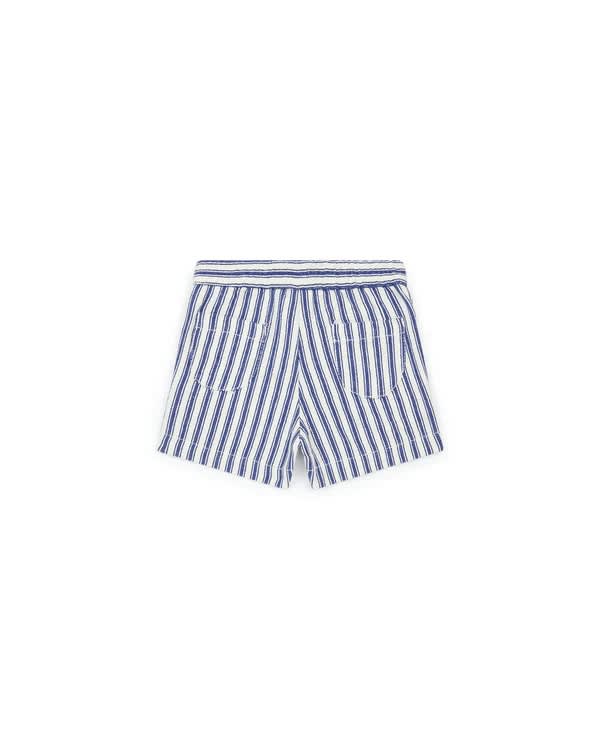 Shop Bonton Shorts A Righe In Blue