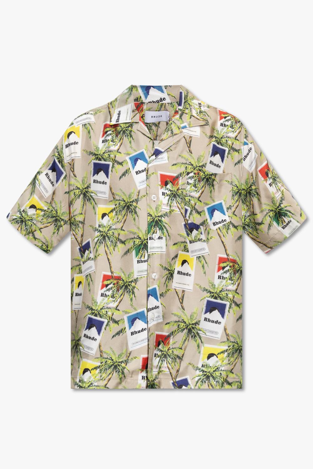 Shop Rhude Silk Shirt