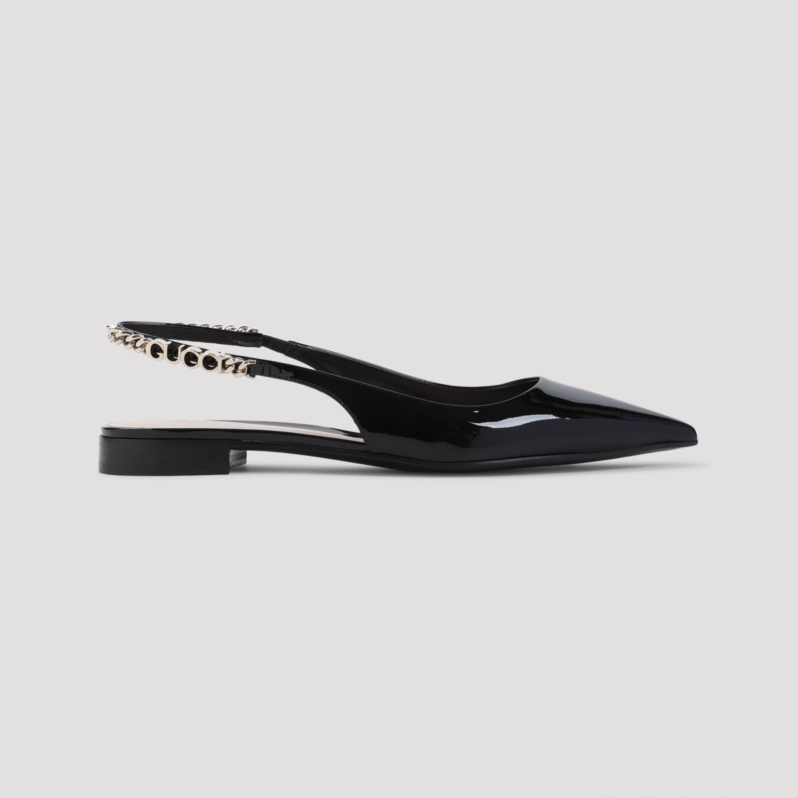 Shop Gucci Signoria Ballerina In Nero Nero