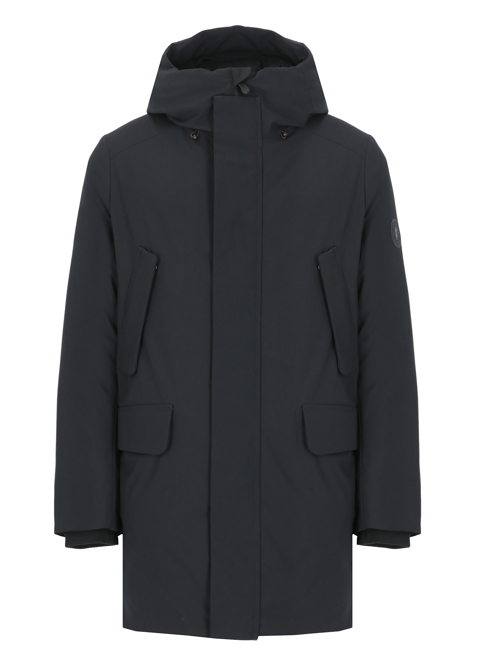 Save The Duck Wilson Padded Coat In Black