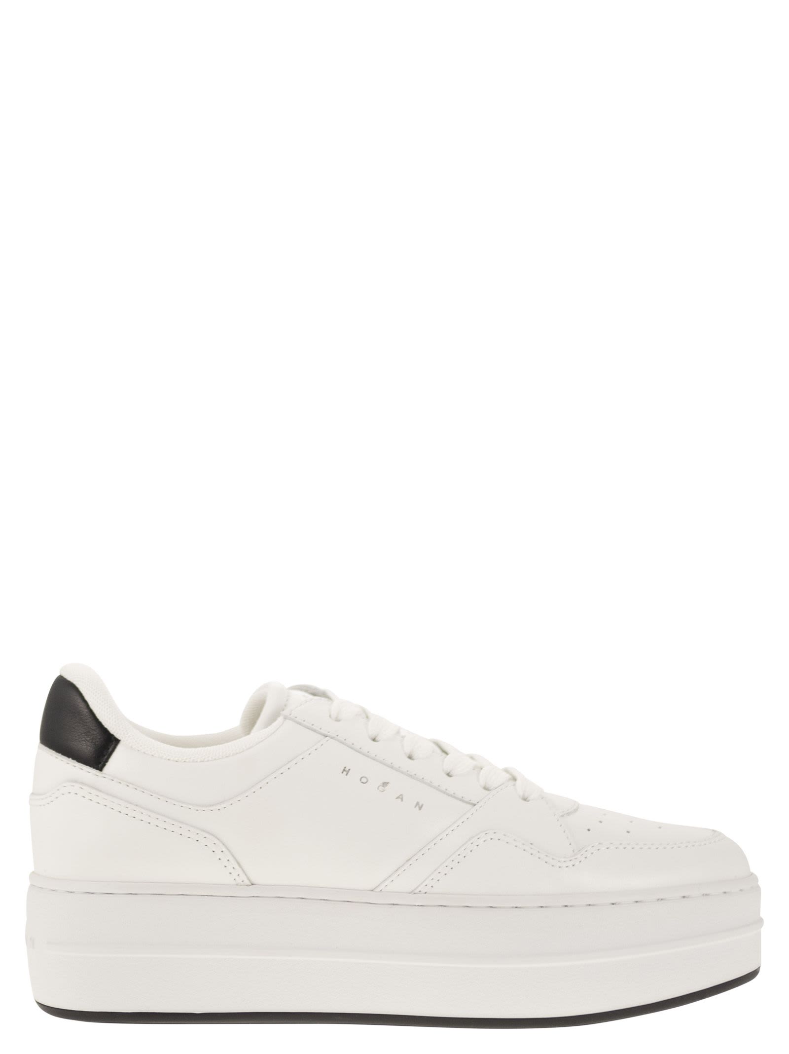 Shop Hogan H670 - Sneakers Skyscraper In White/black