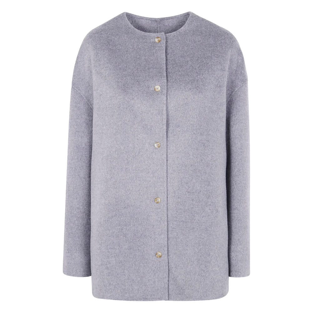 Loulou Studio Coat In Gray