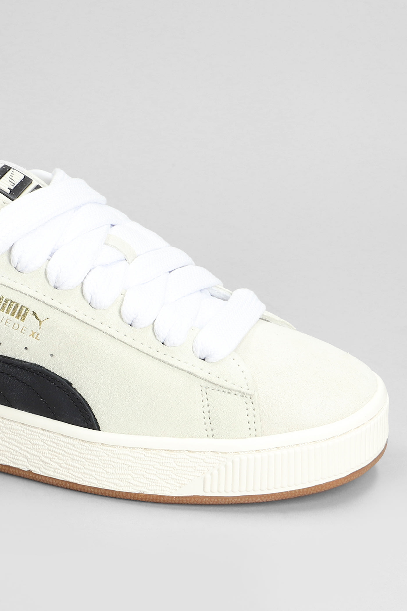Puma Suede Xl Sneakers In Beige Suede In Beige