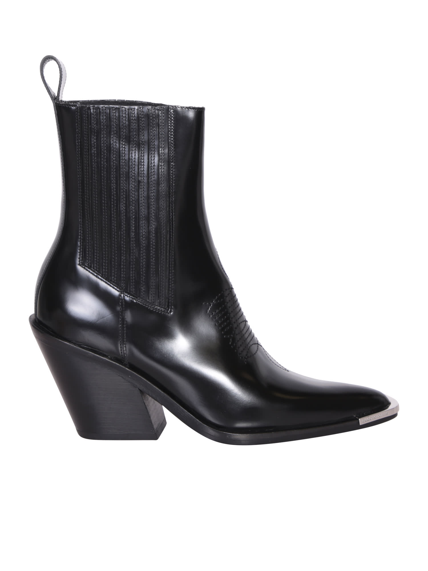 Shop Rabanne Texani Ankle Boots In Black