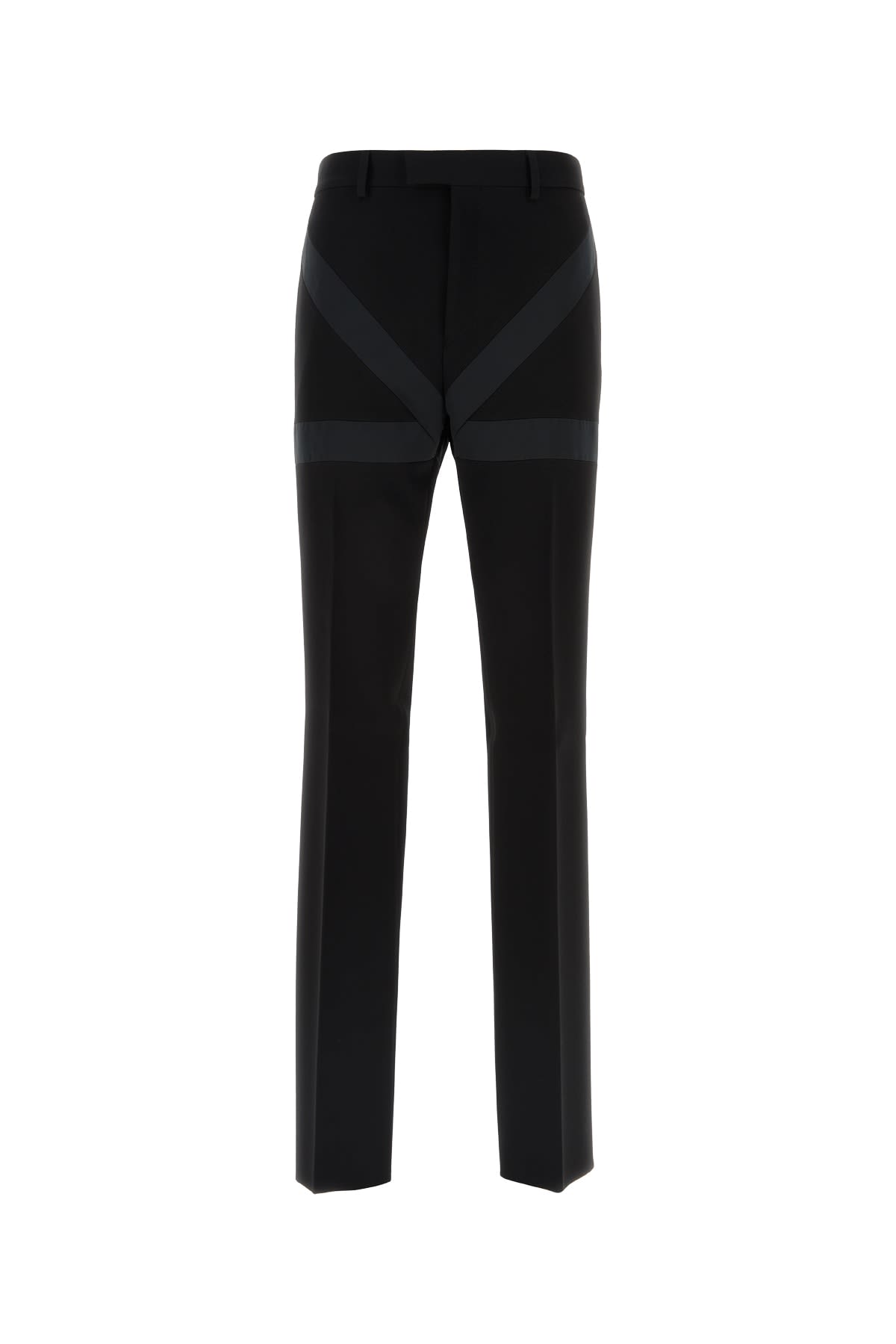 Shop Ferragamo Pantalone In Nero