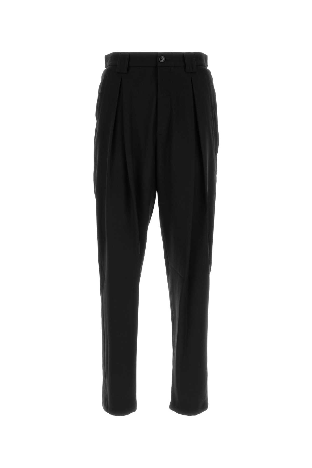 Giorgio Armani Black Wool Pant