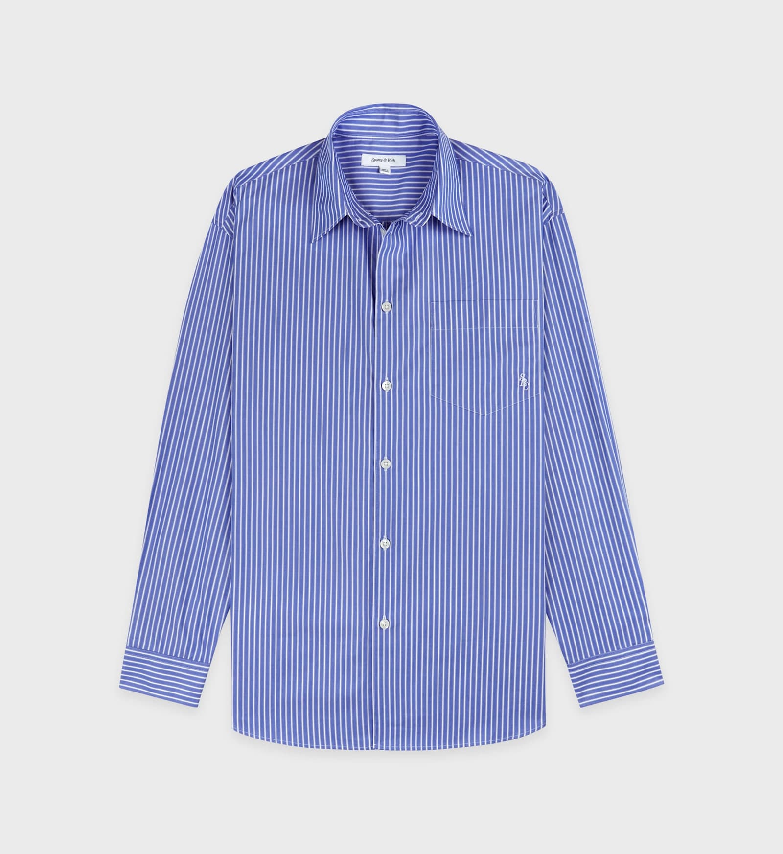 Sporty &amp; Rich Src Oversized Shirt In Blue