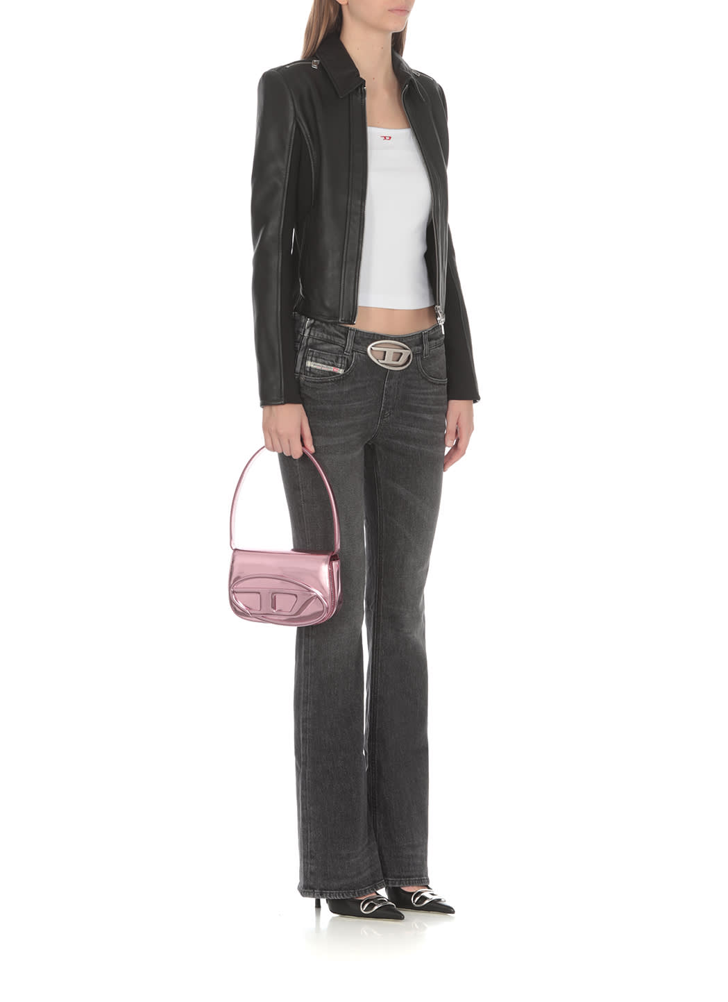 Diesel 1969 D-ebbey Bootcut Jeans In Black
