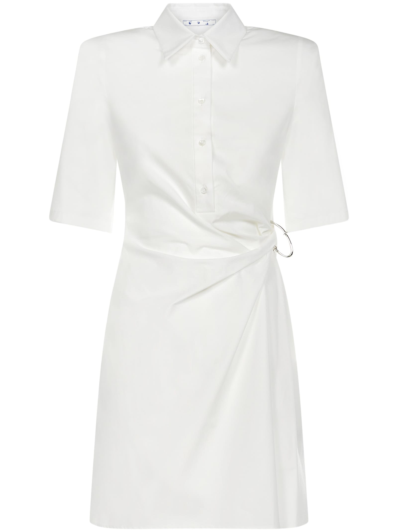 OFF-WHITE OFF-WHITE DRESS,OWDB328S21FAB002 0100