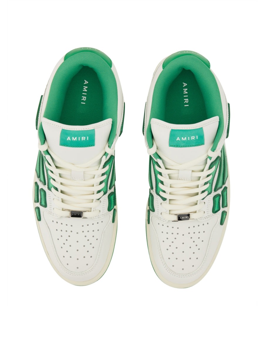 Shop Amiri Sneaker Skel In Green