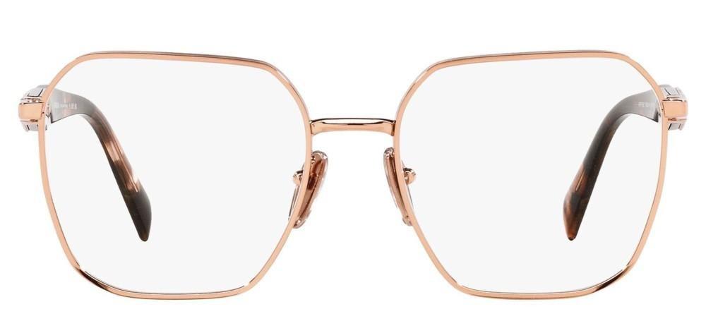 Shop Prada Square Frame Glasses In Svf1o1