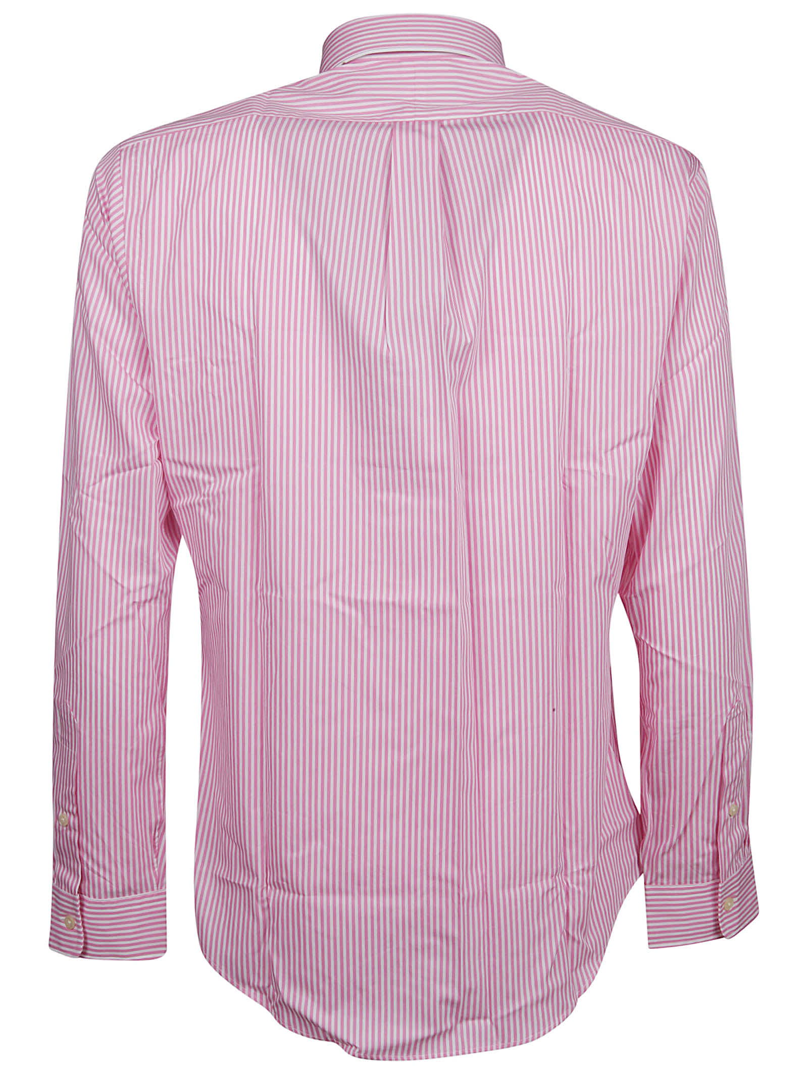 ralph lauren shirt pink striped