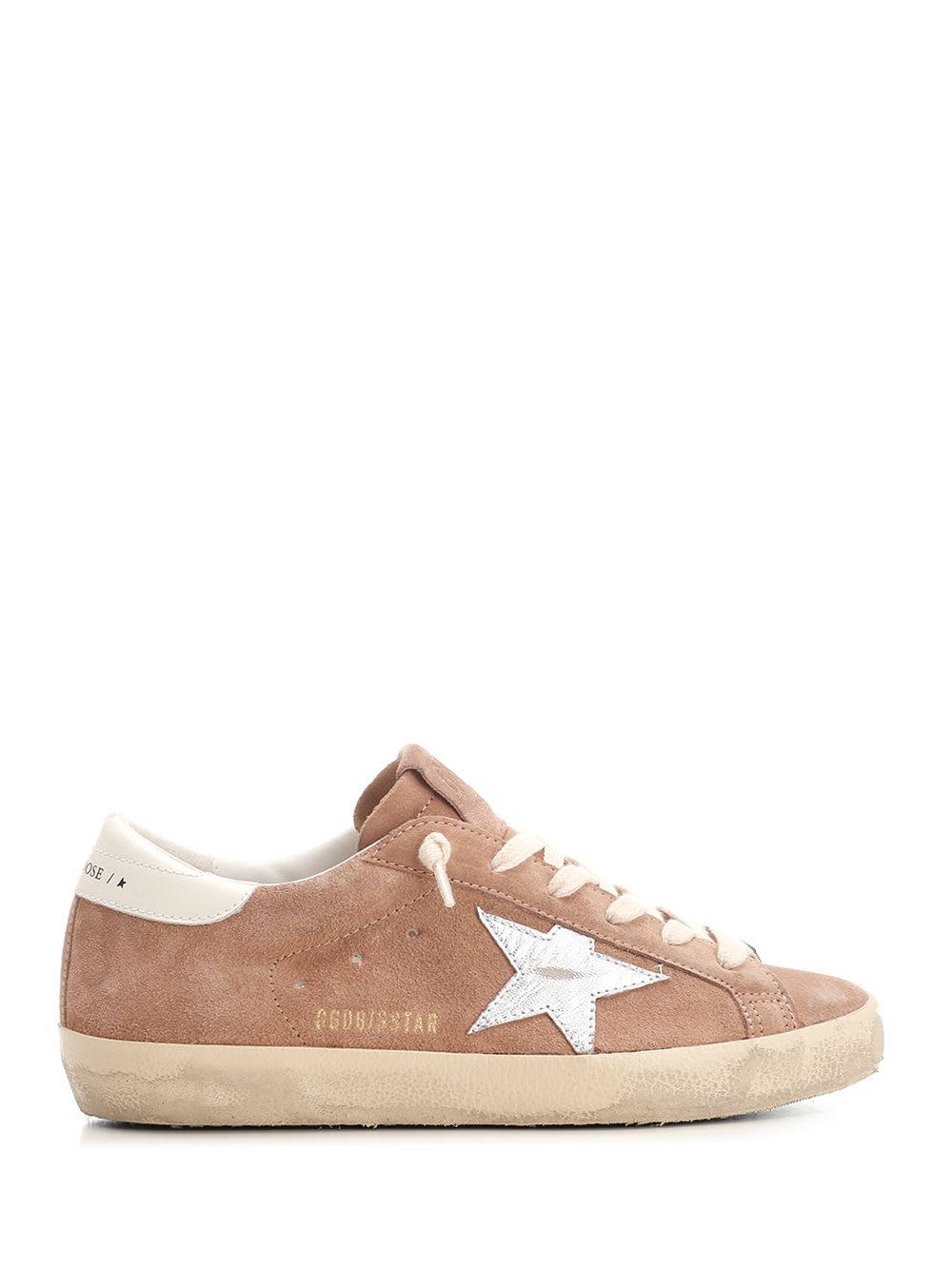 Shop Golden Goose Super-star Classic Sneakers In Pink/silver/white