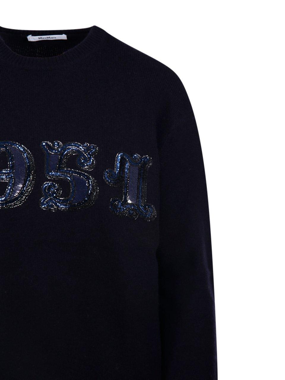 Max Mara Plata 1951 Sweater In Blue