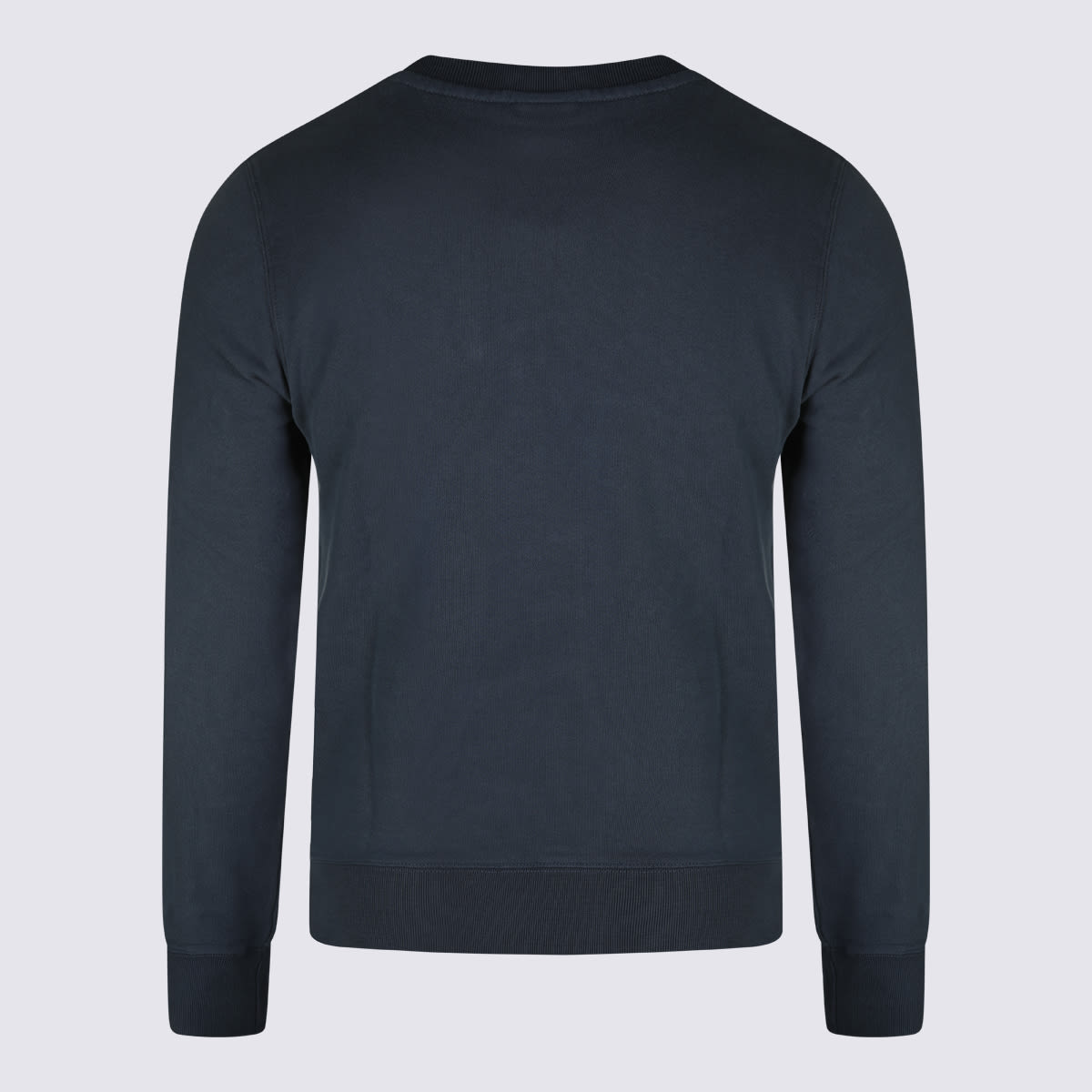 Shop Maison Kitsuné Blue Cotton Sweatshirt In Ink Blue