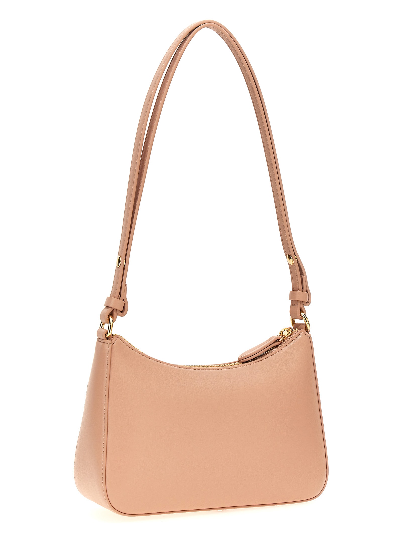 Twinset Hobo Oval T Shoulder Bag In Pink