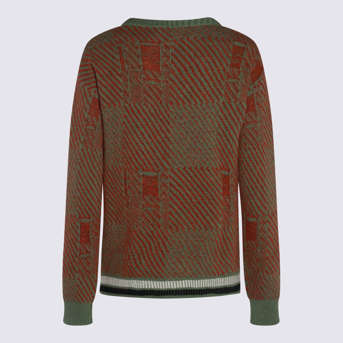 Shop Vivienne Westwood Multicolor Wool Knitwear In Red