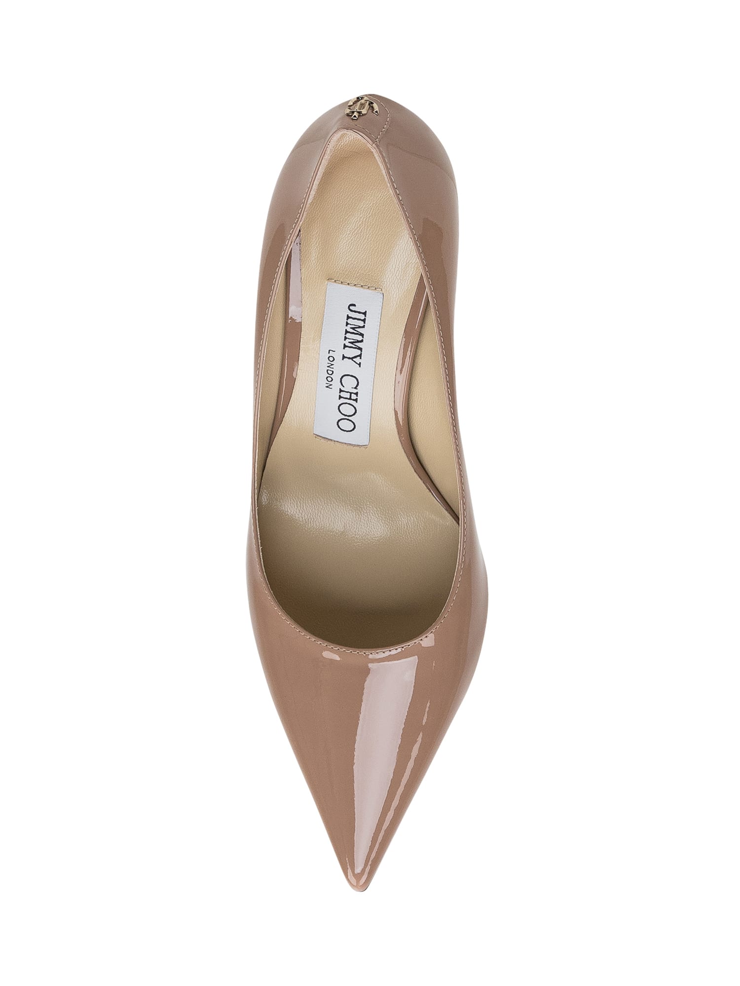 Shop Jimmy Choo Lowe 65 Pwj Pump In Ballet Pink